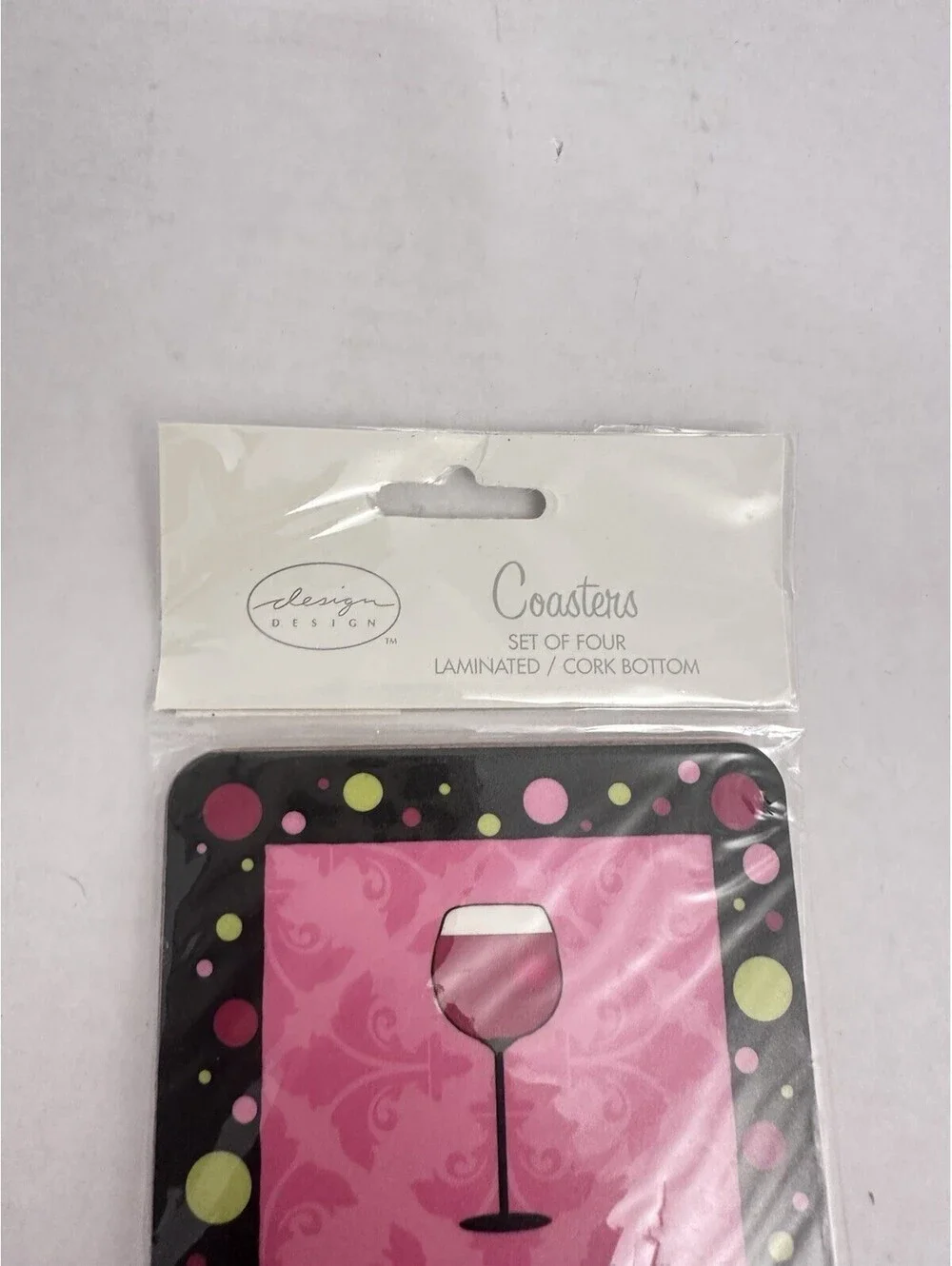 New - Funny Coasters Terry Puma Mommys Sippy Cup set 4 Design Design